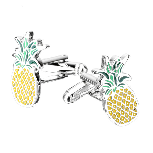 Pineapple Shaped Cufflinks