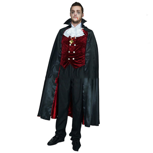 Play as a scary vampire costume