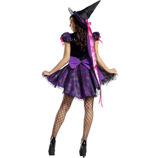 Sexy Spider Web Witch Costume