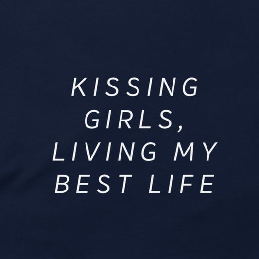 Kissing Girls Pride Short Sleeve Unisex T-shirt
