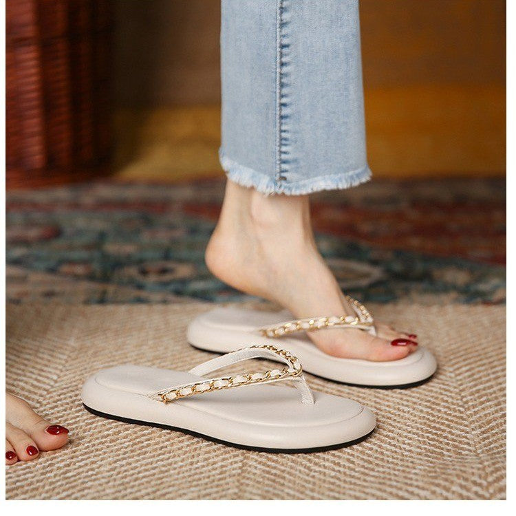 Women's Fashion Retro Casual Thick Bottom Sandals