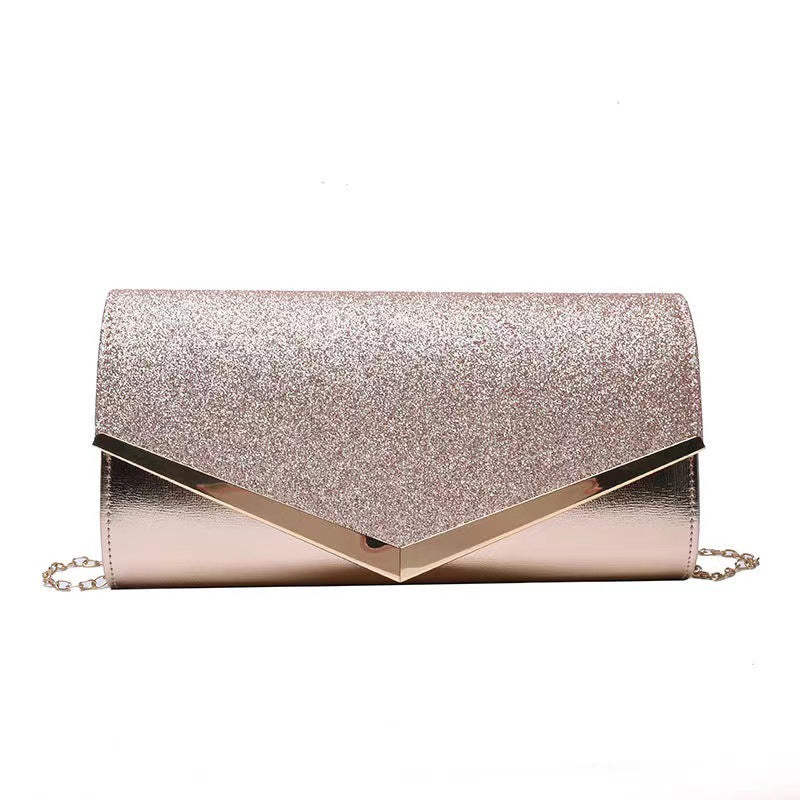 Shimmer Glitter Metallic Evening Bag