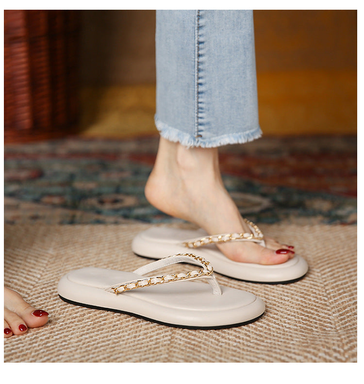 Women's Fashion Retro Casual Thick Bottom Sandals