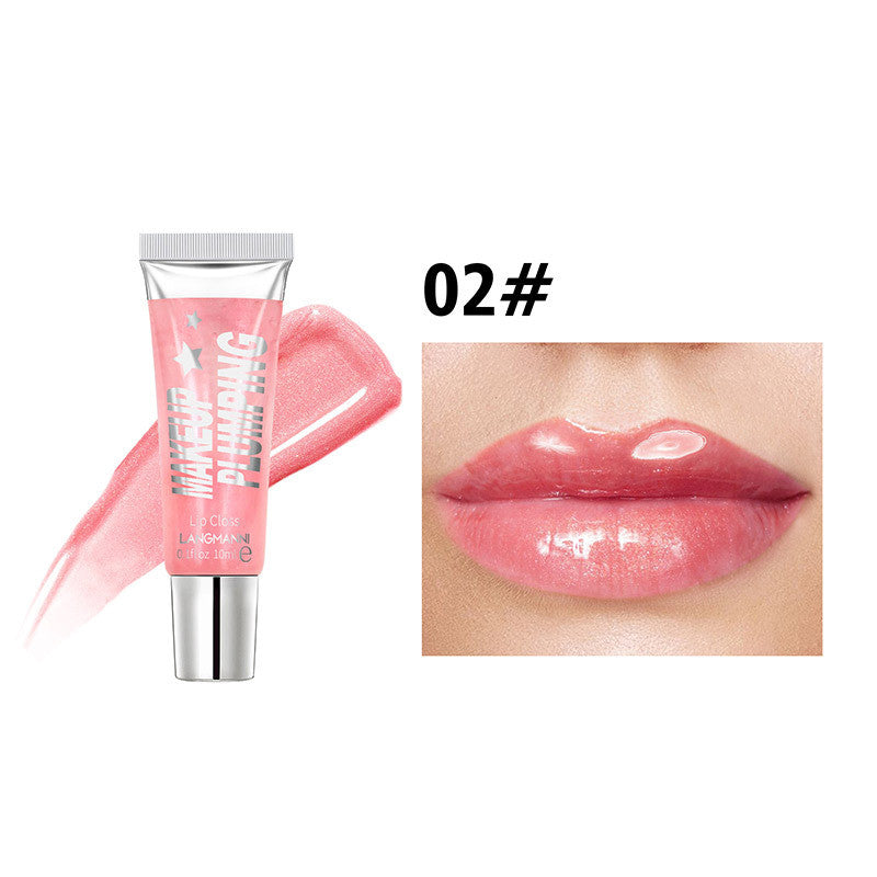 Transparent Lip Gloss Lotion Plump And Moisturize Lips