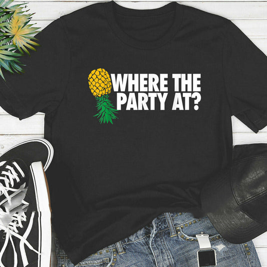 Upside Down Pineapple Party T-Shirt