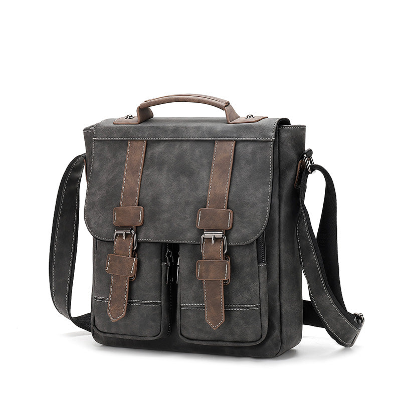 Men's Retro Backpack Travel Bag Casual Shoulder