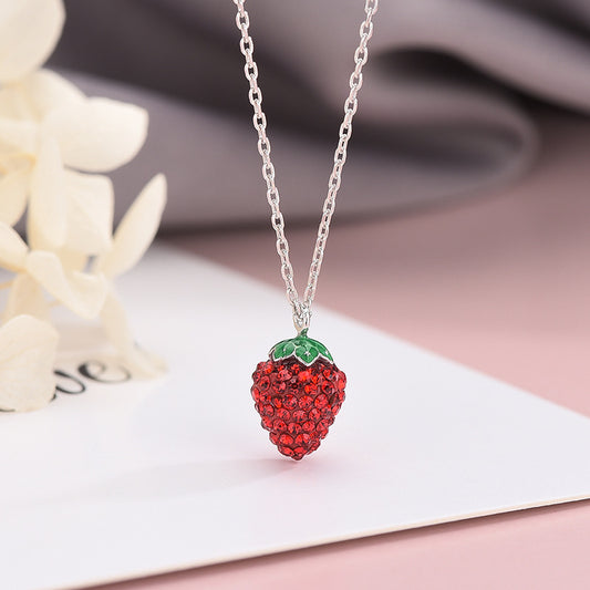 Sweet cartoon fruit necklace