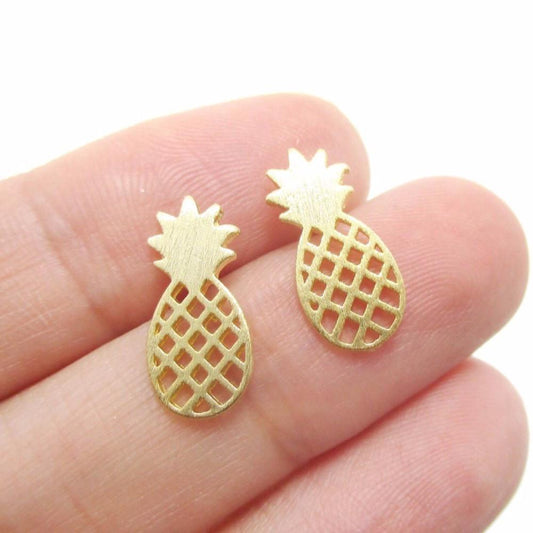 High quality cross-border e-commerce goods source European and American popular simple fruit pineapple ear nail
