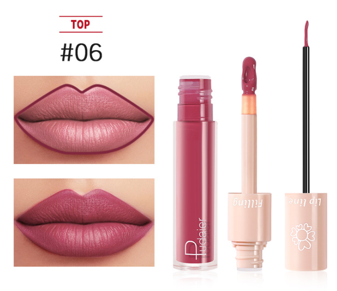 Pudaier Dual Lipstick Lip Gloss Liquid Lipstick