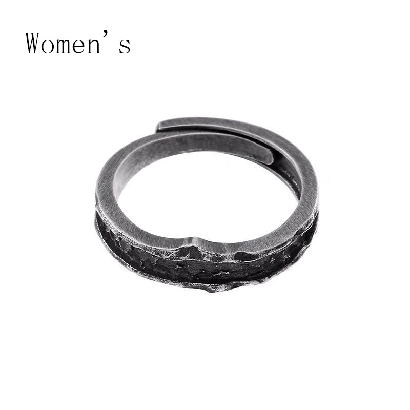 Couple Love Personality Male and Female Thai Silver Ring
