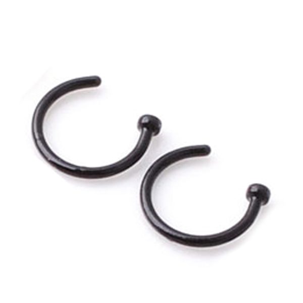Fashion Creative Titanium Steel C-shaped Nose Ring