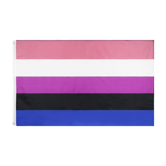 Rectangular Fluid Color Pride Flag
