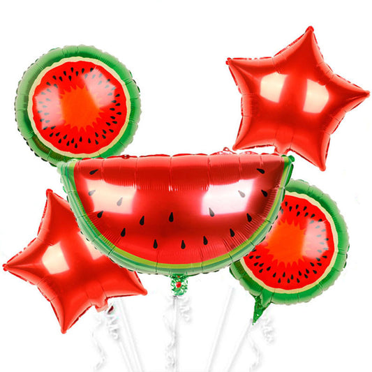 Summer Fruit Party Birthday Decoration Balloons