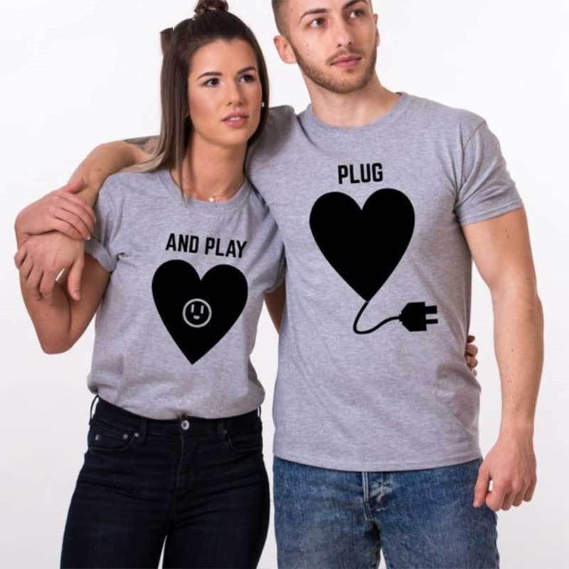 Plug & Play Couple T-Shirts