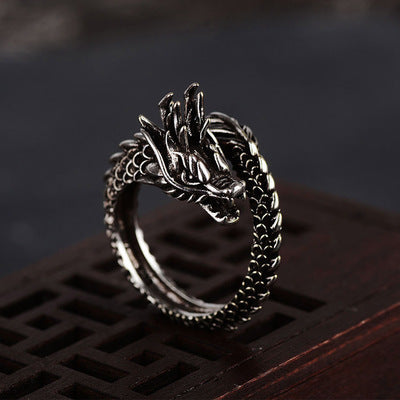 Vintage dragon ring