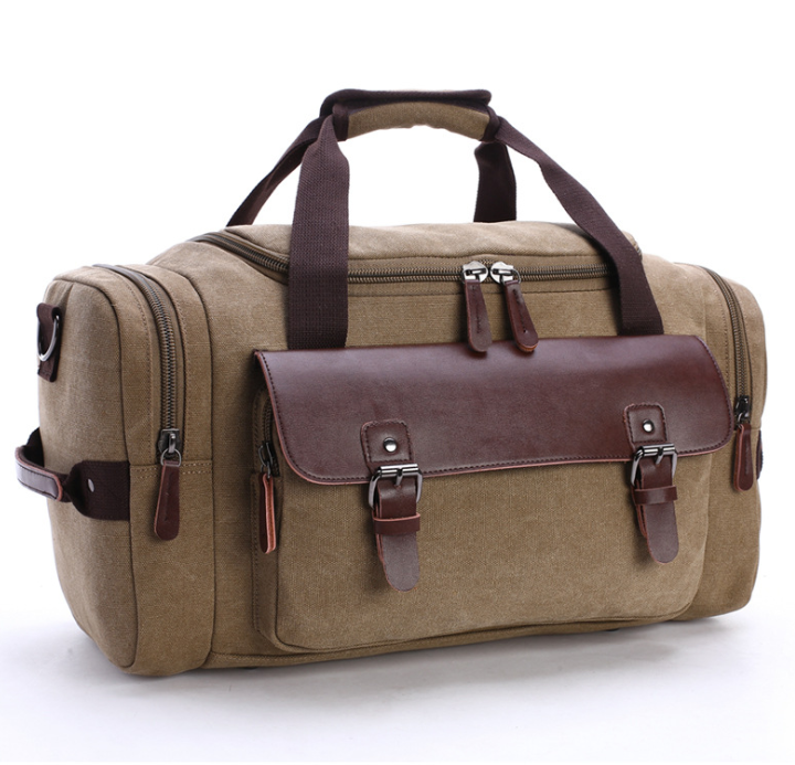Travel bag student shoulder slung hand bag large capacity travel canvas bag luggage bag