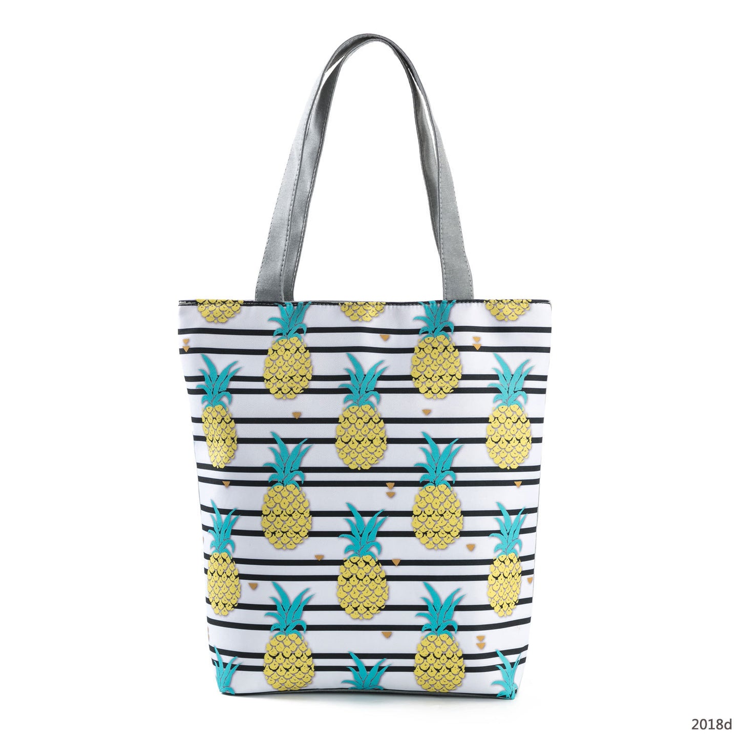 Fruit Pineapple Print Ladies Shoulder Bag Literary Female Cloth Bag