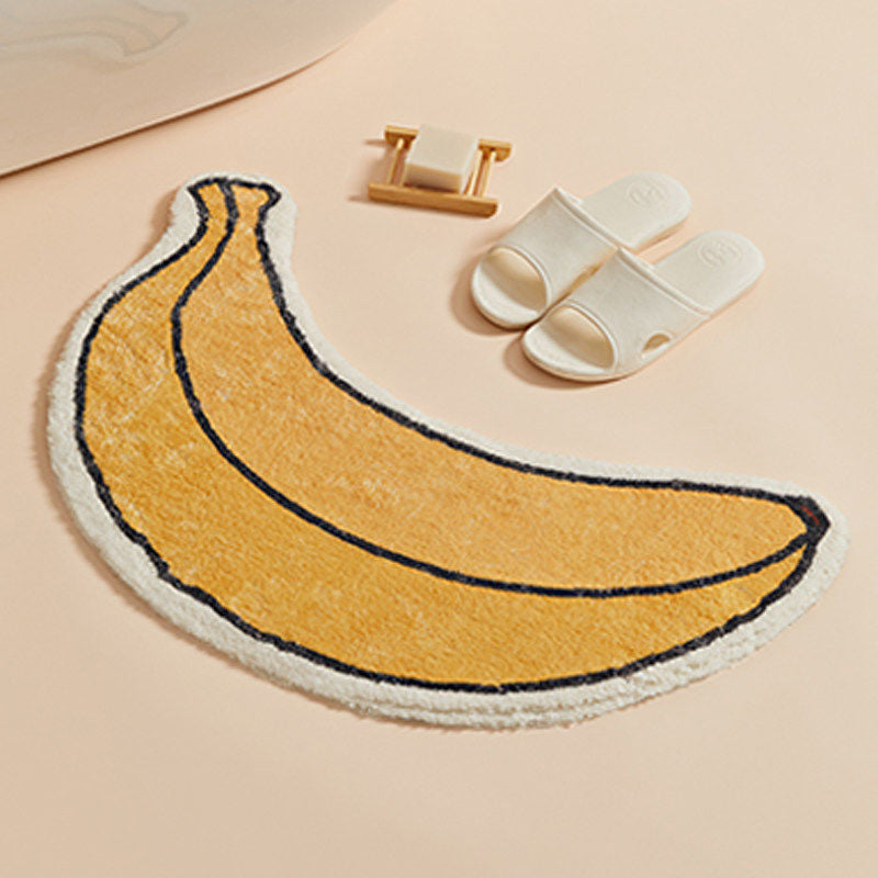 Non-slip, Wear-resistant And Easy-to-clean Fruit-shaped Carpet