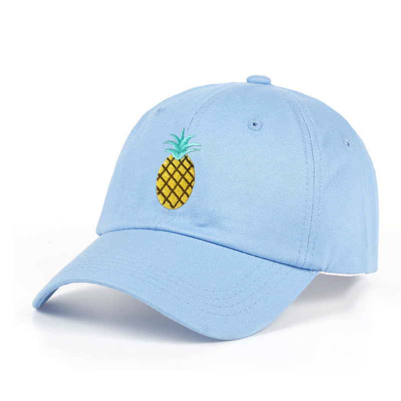 Unisex Pineapple Print Baseball Cap