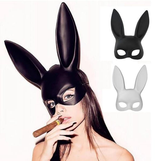 Fashion Rabbit Ear Half Face Mask