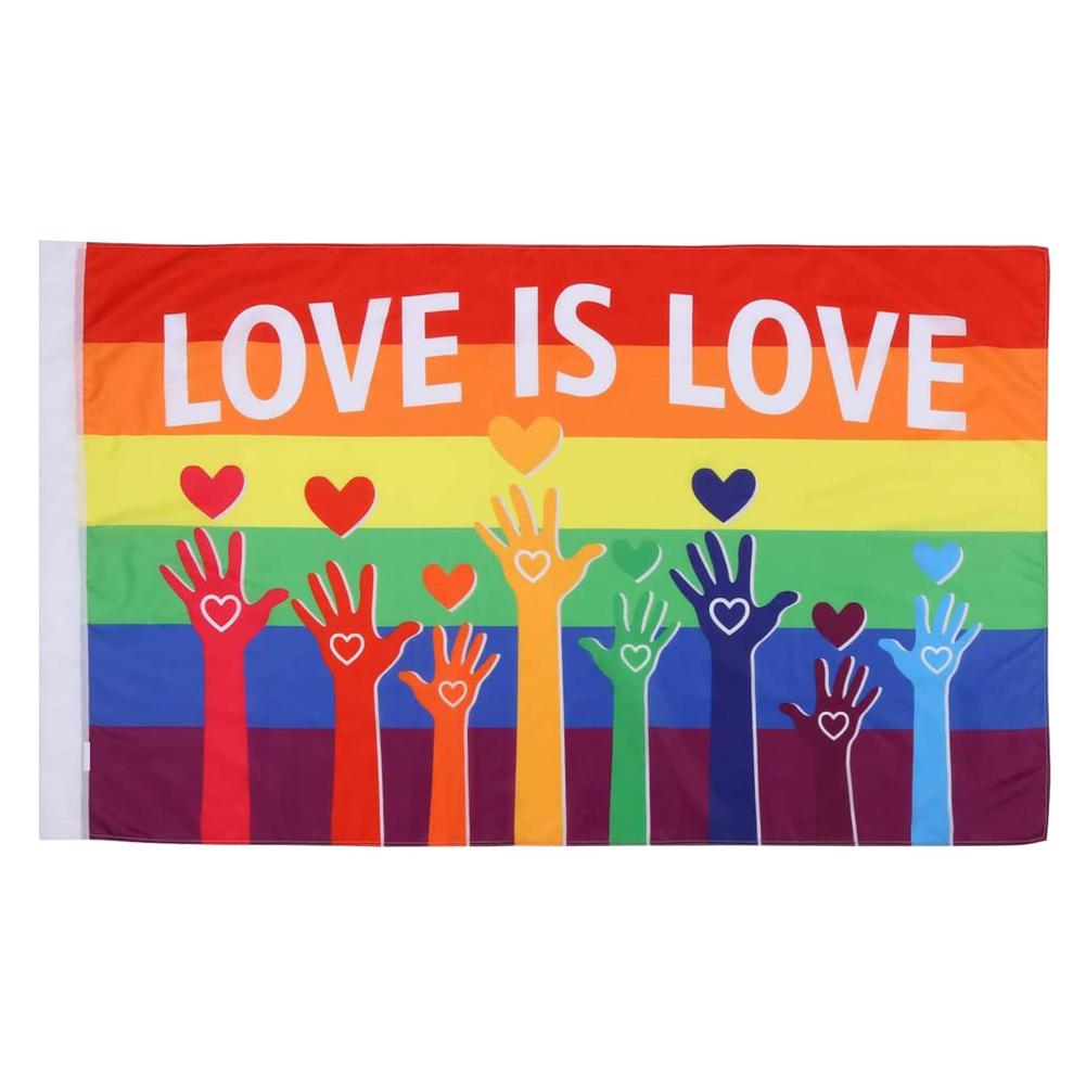 Seven-color Rainbow Lesbian Flag Customized Processing LGBT