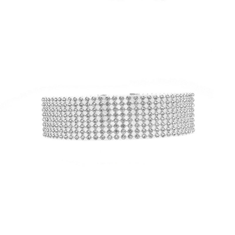 Full Crystal Rhinestone Choker Necklaces