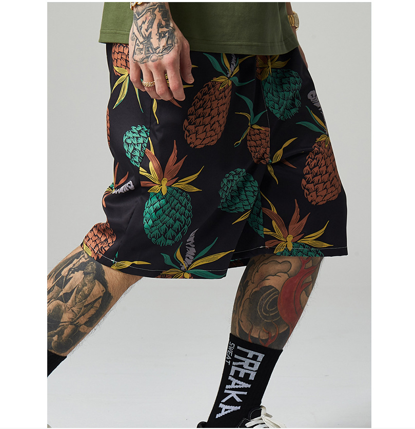 Casual Pineapple Beach Shorts