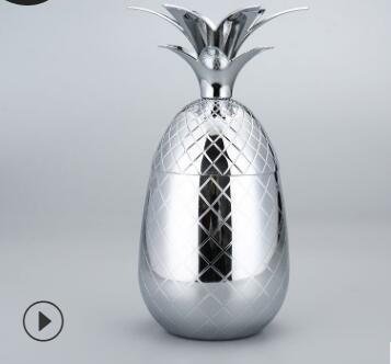 Creative Stainless Steel Pineapple Tumbler Cocktail Cups