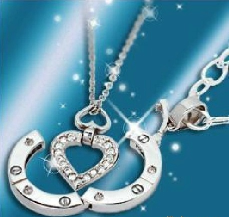 925 Silver Couple Heaven's Step Necklace
