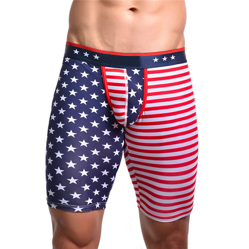 American flag print panties