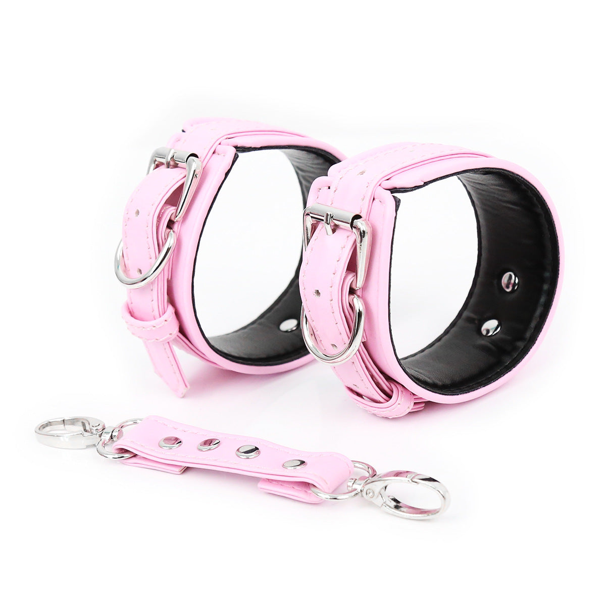 New Leather Handcuffs Ankle Cuffs And Boutique Chain Toys