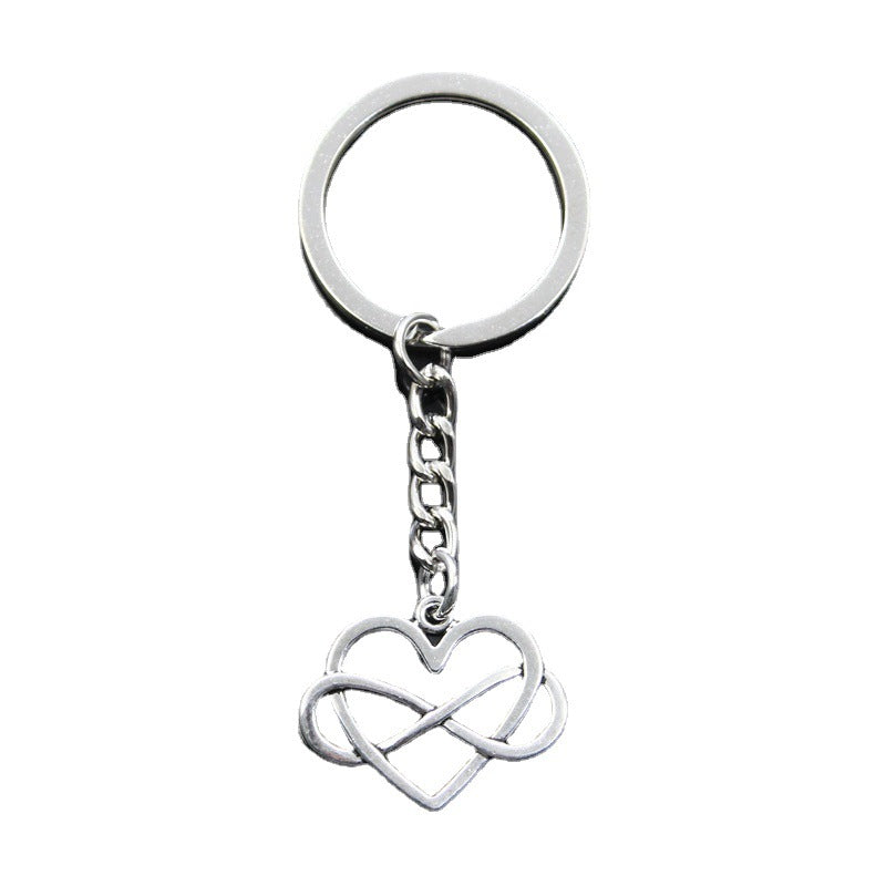Infinity Heart Keychain
