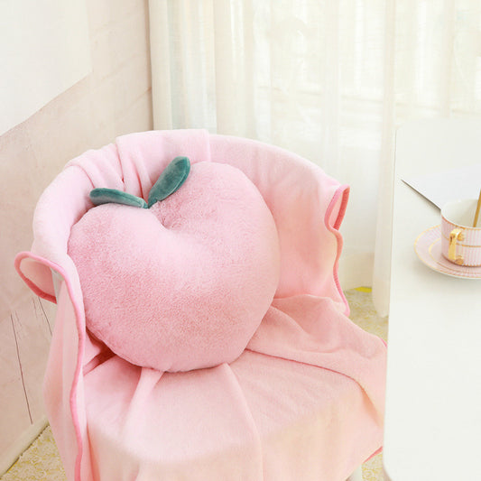 Creative Simulation Fruit Plush Toy Peach Cushion