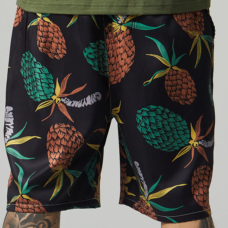 Casual Pineapple Beach Shorts
