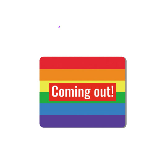 Original Design Mouse Pad Six-color Rainbow Element LGBT Cultural And Creative