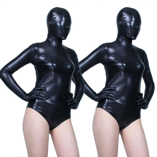 Women's Black Glued Half-Pack Tights Halloween Costumes