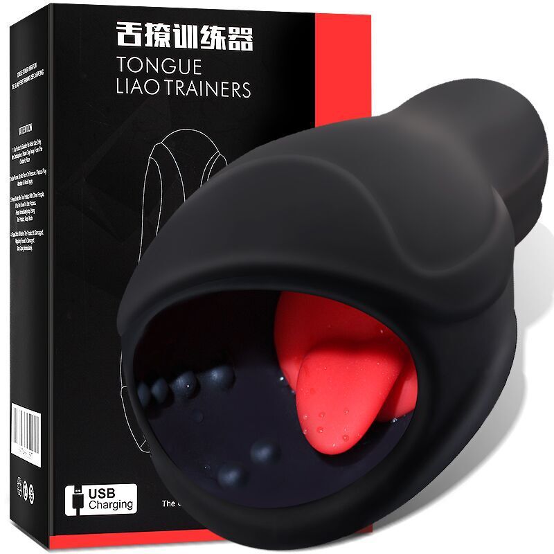 Tongue Trainer Automatic Male Airplane Bottle