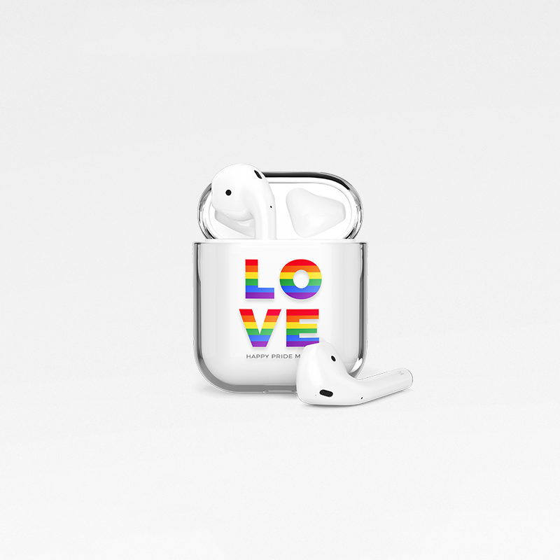 Rainbow earphone case
