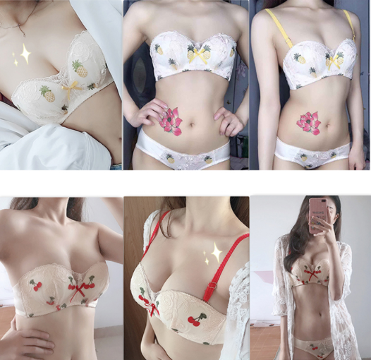 Japanese cute bra set