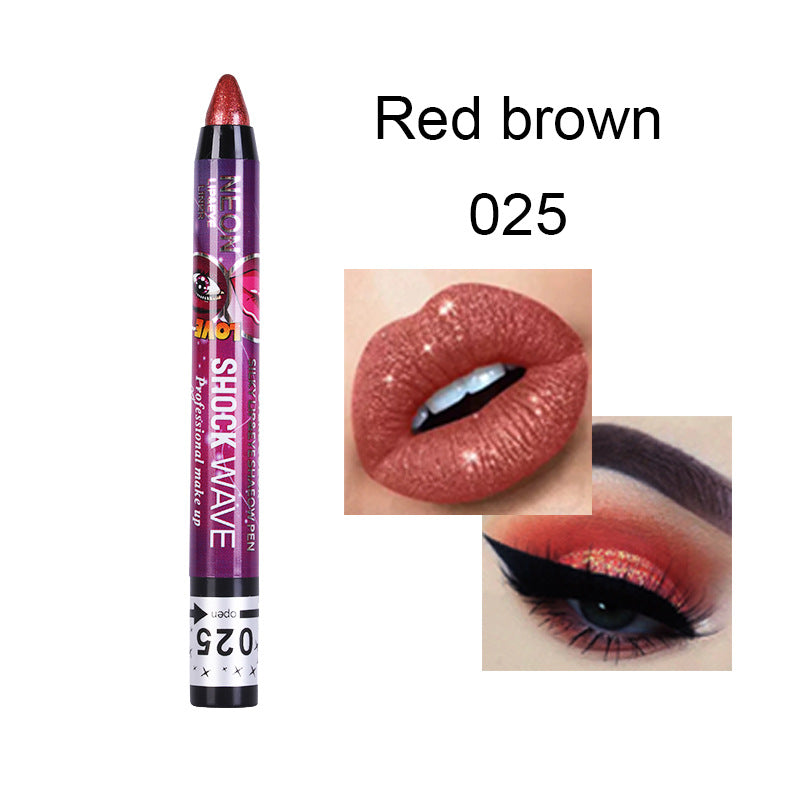 Eyeshadow Stick Eye Shadow Pencil Long Lasting Without Drying Eyes Makeup Pen Shimmer Cosmetics Tool