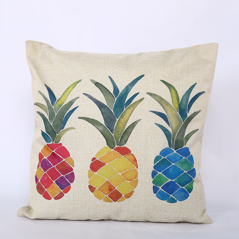 Pineapple Sofa Pillow Case