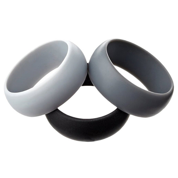 Men's electronic cigarette silicone ring