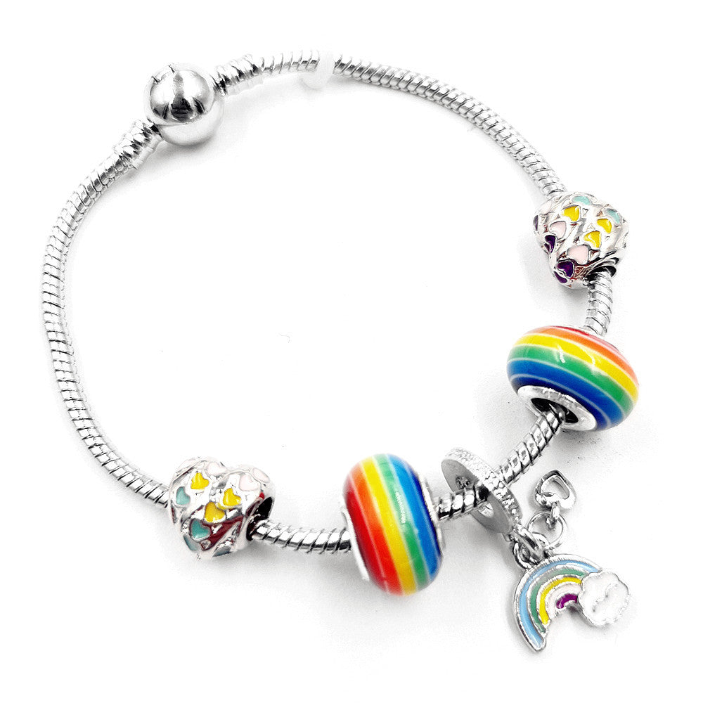 Beaded Rainbow Bracelet