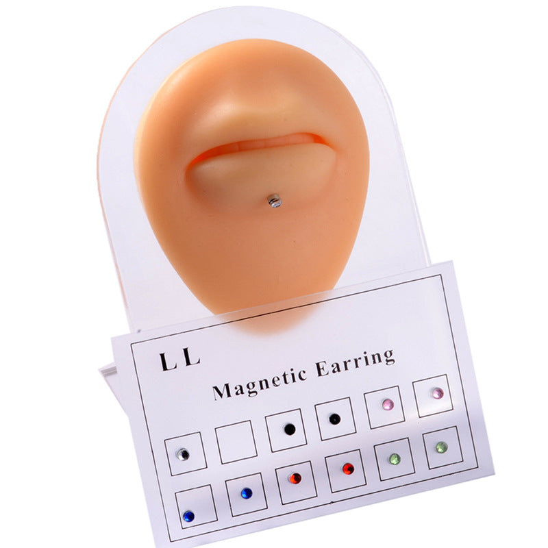Magnetic Lip Stud Earrings