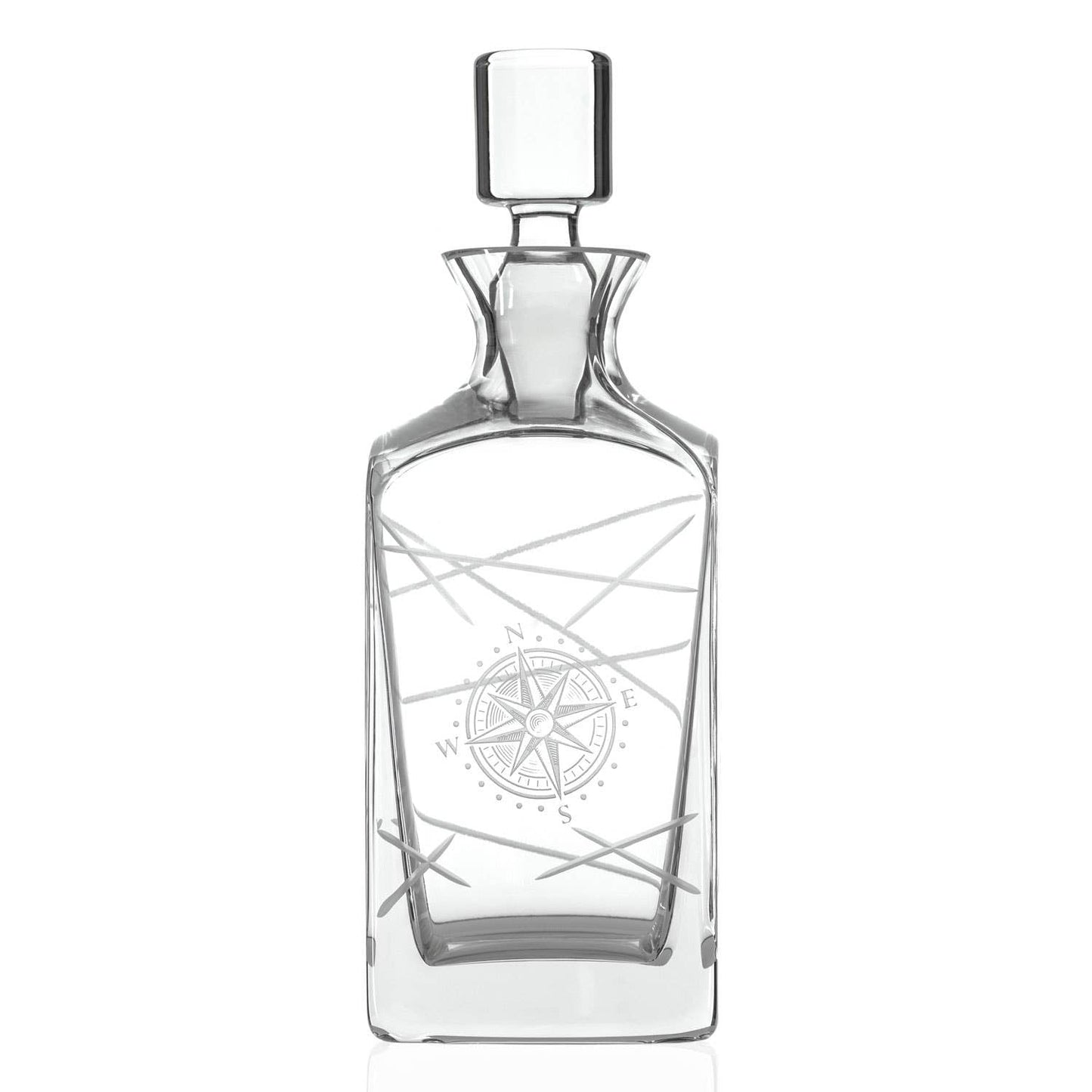 Compass Star Longitude 3Pc Gift Set | Decanter & Glasses