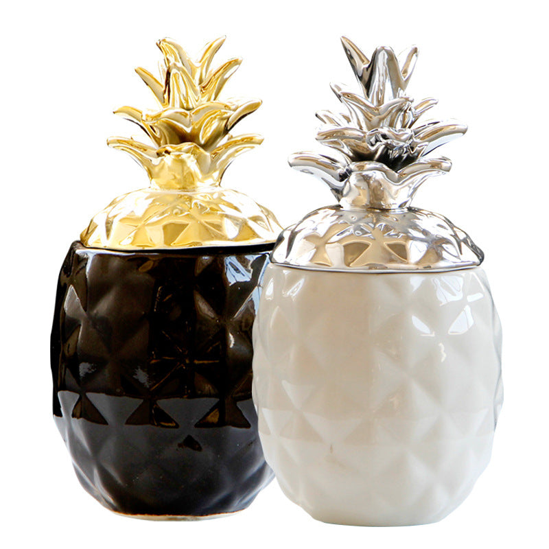 Ceramic Pineapple Jars