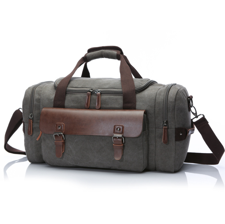 Travel bag student shoulder slung hand bag large capacity travel canvas bag luggage bag