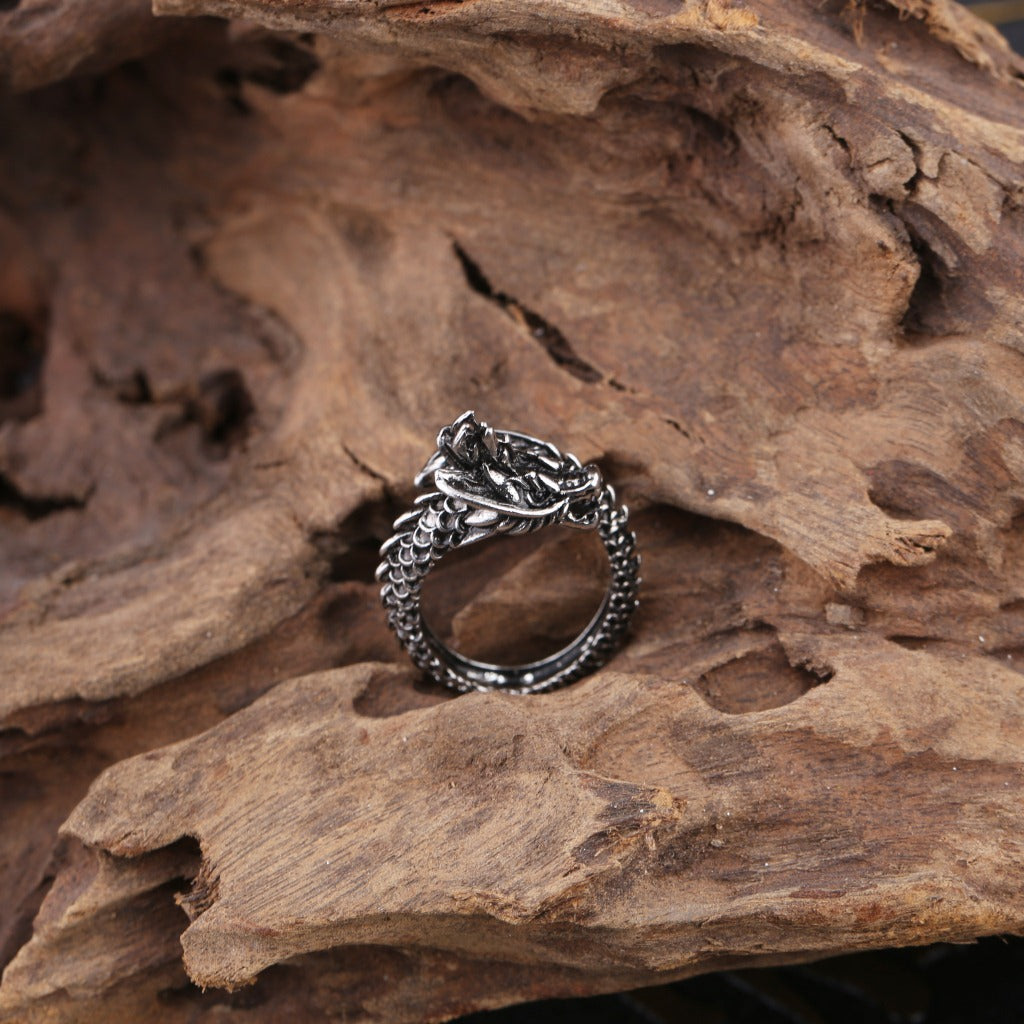 Vintage dragon ring