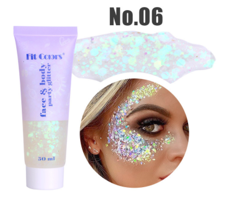 Mermaid Scales Face Body Lip Glitter Eyeshadow Glitter Polarized Light