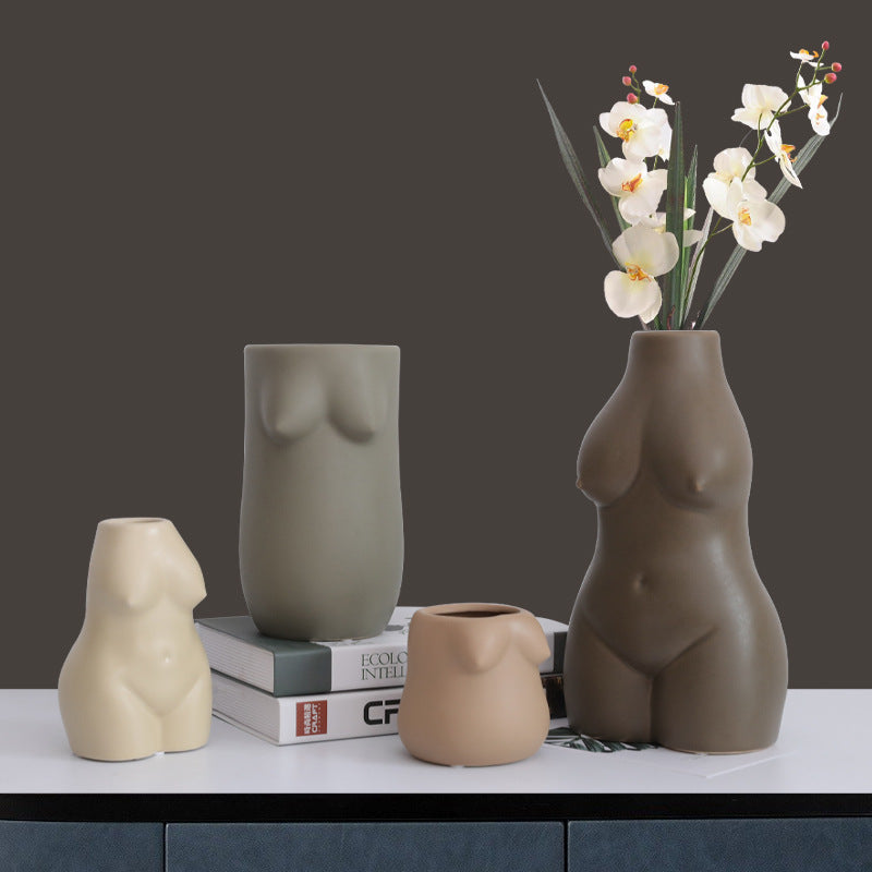 Personalized Dried Flower Ceramic Decorative Vase